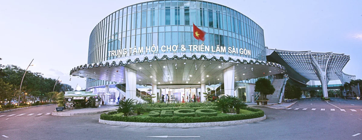 Trung tâm Triển lãm và Hội nghị Sài Gòn (SECC) - Quận 7. Nguồn ảnh: Hololab