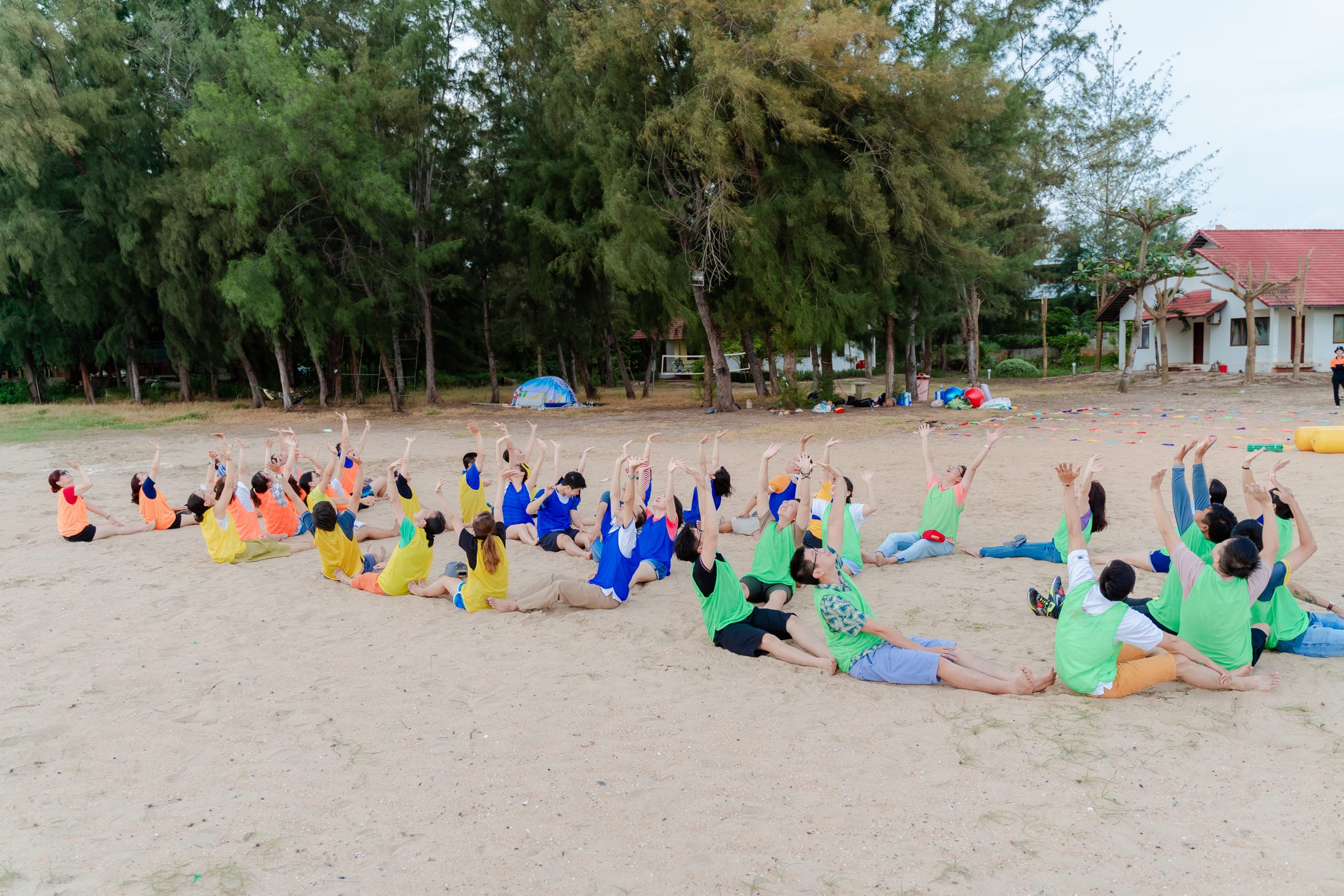 Team building có thể tổ chức tại các bãi biển như Nha Trang, Vũng Tàu, Phan Thiết,...